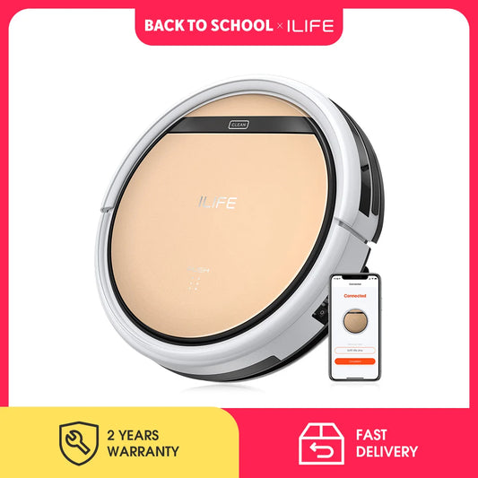 ILIFE V5s Ultra Robot Vacuum and Mop Combo, 4000Pa Suction, App / Remote Control, Map Creation, Schedule Cleaning
