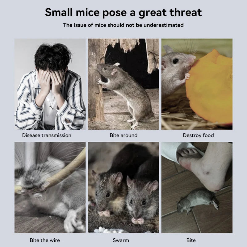 2026 AI Ultrasonic Rat and Mosquito Repellent for Home and Bedroom - Improve Sleep with Intelligent Acoustic Pulse Technology