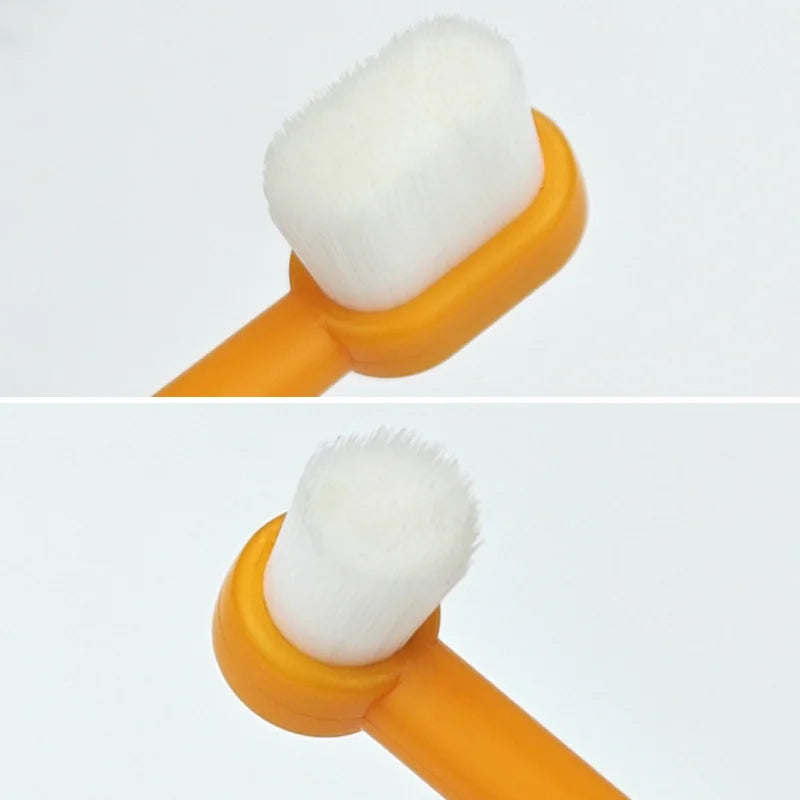 4 pcs/Set Dog Oral Cleaning Tools Pet Toothpaste Toothbrush Set for Cats Dogs Freshen Breath Puppy Cleaning Tools Pet Supplies
