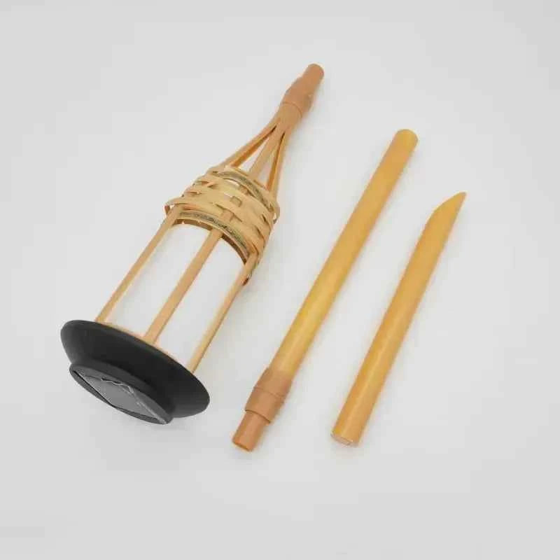Bamboo Solar Flame Lights Torch Lights Bamboo Simulated Solar Flame Lawn Garden Lights Luces Led Solares Para Jardin Exterior
