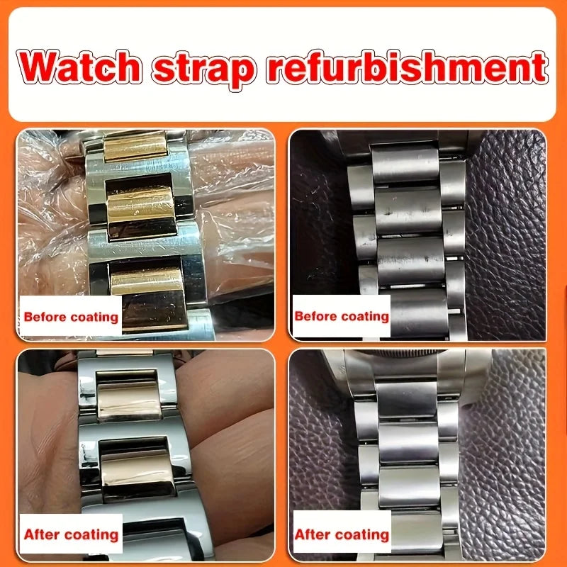 Watch Polishing - Strap Scratch Repair Cream, Jewelry Metal Oxidation Remover,Stainless Steel Surface Scratch Removal Paste, 30g