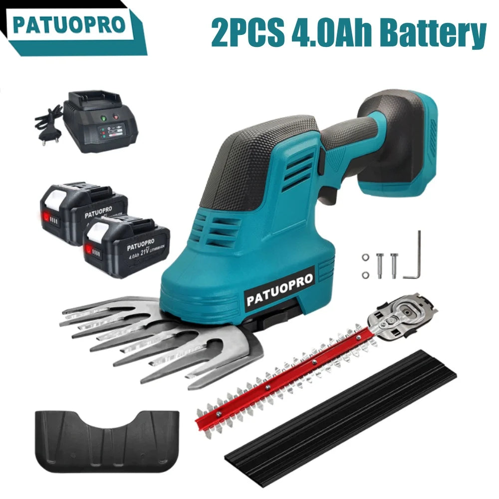 1700RPM Cordless Electric Hedge Trimmer Rechargeable Handheld Trimmer Grass Cutter For Garden And Lawn For Makita 18V Battery