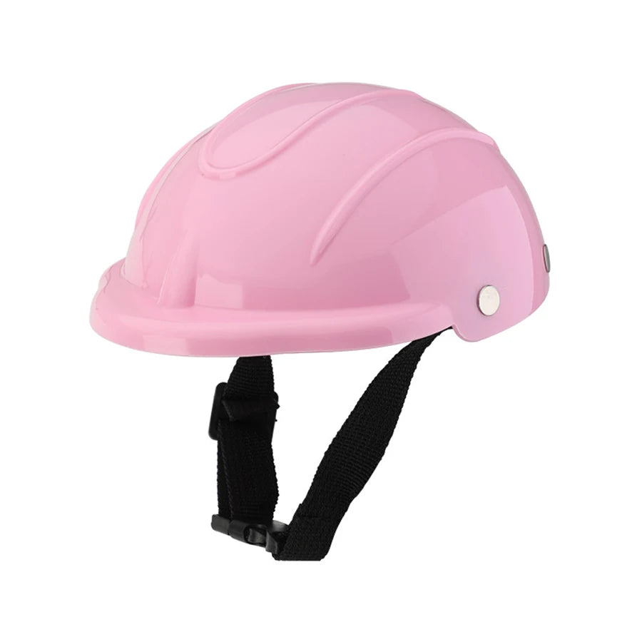 Pet Dog Safety Helmet Adjustable Cat Bicycle Motorcycle Helmet Pet Headgear for Small Dogs Cats Dog Head Protection Pet Supplies