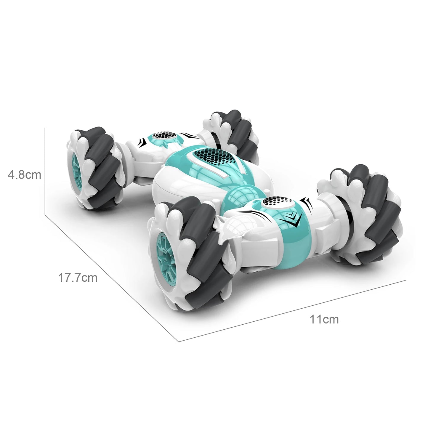 S-012 RC Stunt Car Remote Control Watch Gesture Sensor Deformable Electric Toy 2.4GHz 4WD 360°Rotation Off-road Vehicle Gift