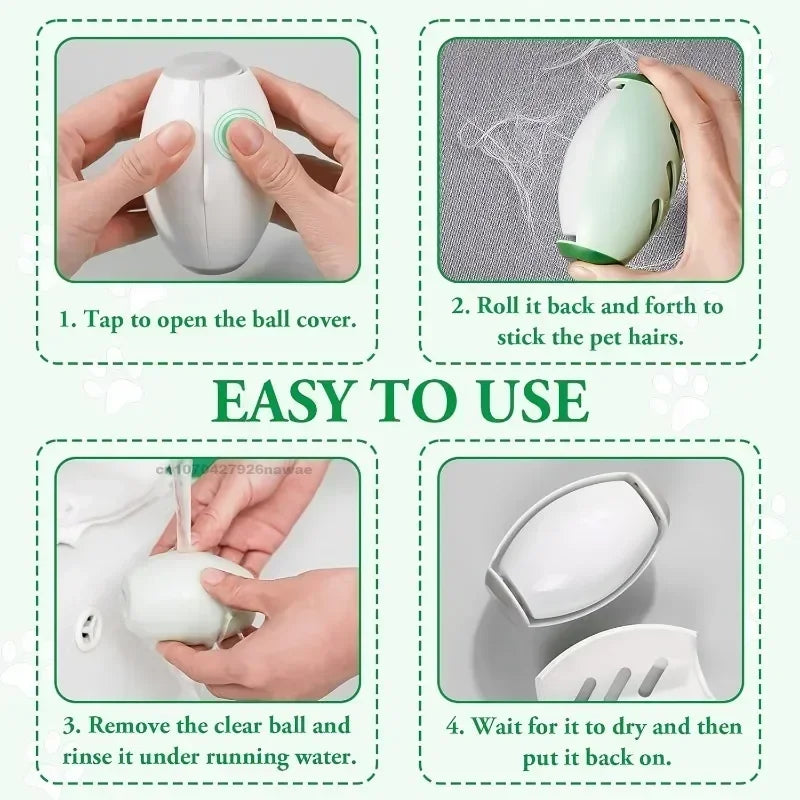Washable Lint Remover New Multifunctional Portable Roller for Clothes Pet Hair Remover Dust Removal Eliminator Brush Hair Sticky