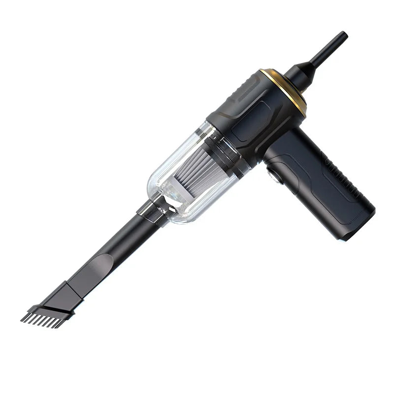 Aspirateur de voiture sans fil 2 900 000 PA, faible niveau sonore, 2 en 1 soufflage et aspiration, nettoyeur intégré pour poils d'animaux et dépoussiéreur domestique 2026