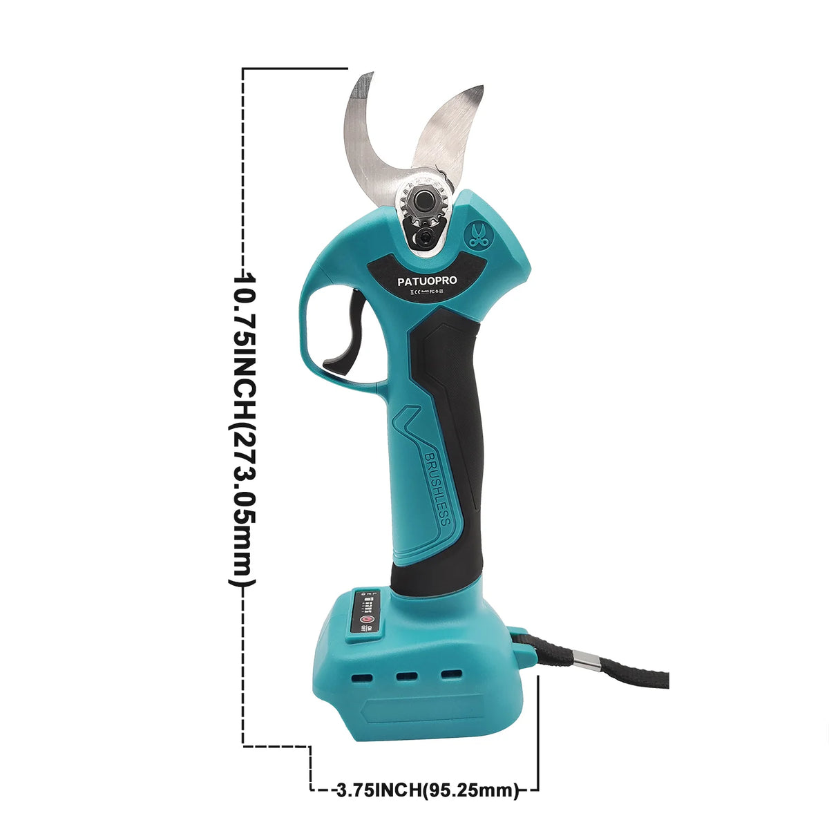 Sécateur sans fil rechargeable, ciseaux électriques, élagueur de jardin sans balais, coupe-branches électrique pour batterie Makita 18V