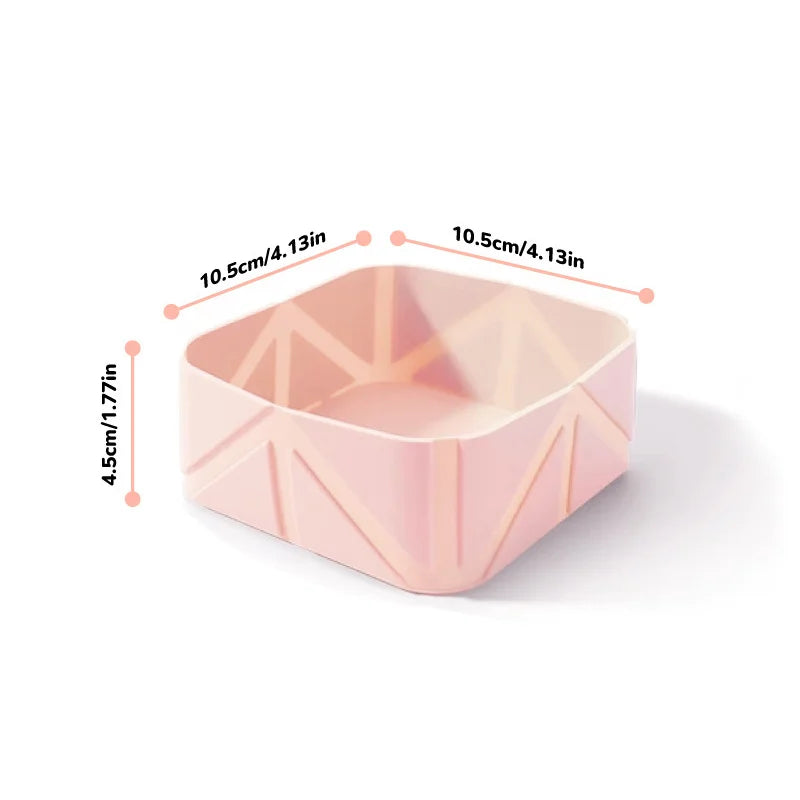 Portable Silicone Pet Dog Bowl Travel Pet Drinking Bowl for Dog Cats Folding Bowl Puppy Food Container