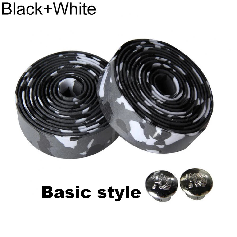 Bicycle Handlebar Tape Anti-Vibration PU EVA Bent Cycling Road Bike Tapes Racing Breathable Non-Slip Handle Bar Belt Wrap