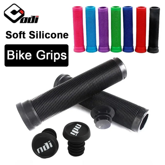Poignées de guidon de vélo VTT antichoc et antidérapantes - Revêtement de guidon durable pour pièces de vélo