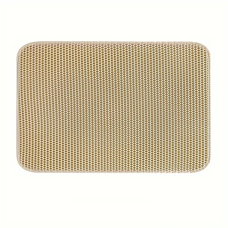 Extra Large Eva Cat Litter MatDouble Layer Waterproof Cat Litter Mat Pet Litter Box Mat Pet Toilet Cat Mat Cat Toilet Mat