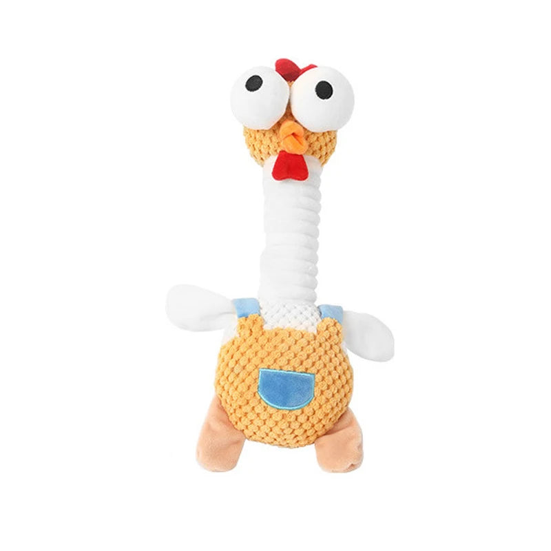 Plush Pet Dog Squeaky Toys Animal Puppy Chew Toys  Bite-resistant Pet Toy for Small Medium Dogs Interactive Pet Chew Toys