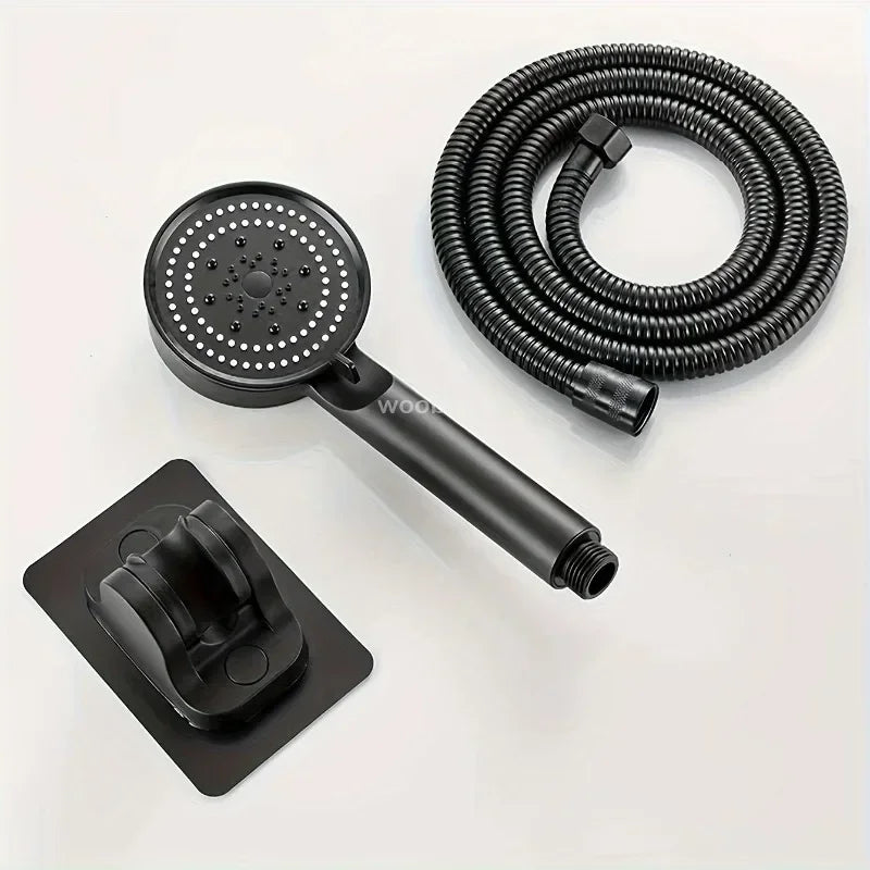 5 Modes Shower Head High Pressure Shower Head Water Saving  Adjustable High Pressure Shower Head Set Bathroom Accessories