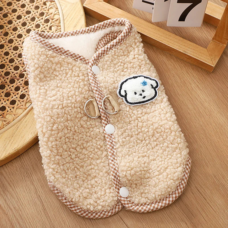 Winter Warm Dog Clothes for Small Medium Dogs Fleece Dog Coat Puppy Clothes Chihuahua Yorkies Clothing Dog Accessories