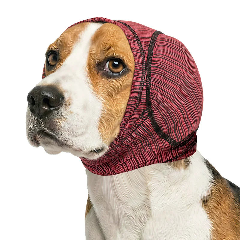 Elastic Dog Ear Covers Anti-noise Pet Ear Muffs for Small Large Dogs Comfortable Noise Reduction Dog Earmuffs Puppy Headcover