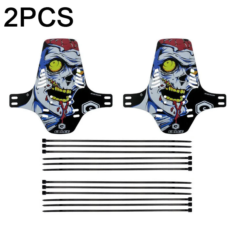 1/2PCS Universal Bike Fenders - Front/Rear Tire Wheel Mudguard MTB Road Bike Wings Mud Guard Cycling Accessories Bicycle Fender