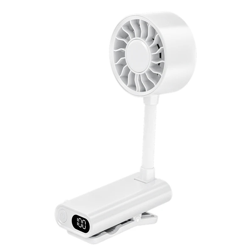 Lenovo Desktop Clip Small Fan Long-lasting Outdoor Hose Clip Mini Usb Charging Fan Suitable For Multiple Scenarios