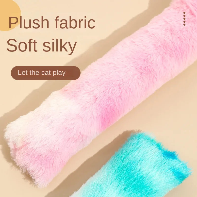 Jouets interactifs à mâcher pour chat, bâtonnets à coups de patte, jouet en peluche doux à l'herbe à chat, jouet durable pour chat, pour le nettoyage des dents et le jeu en intérieur