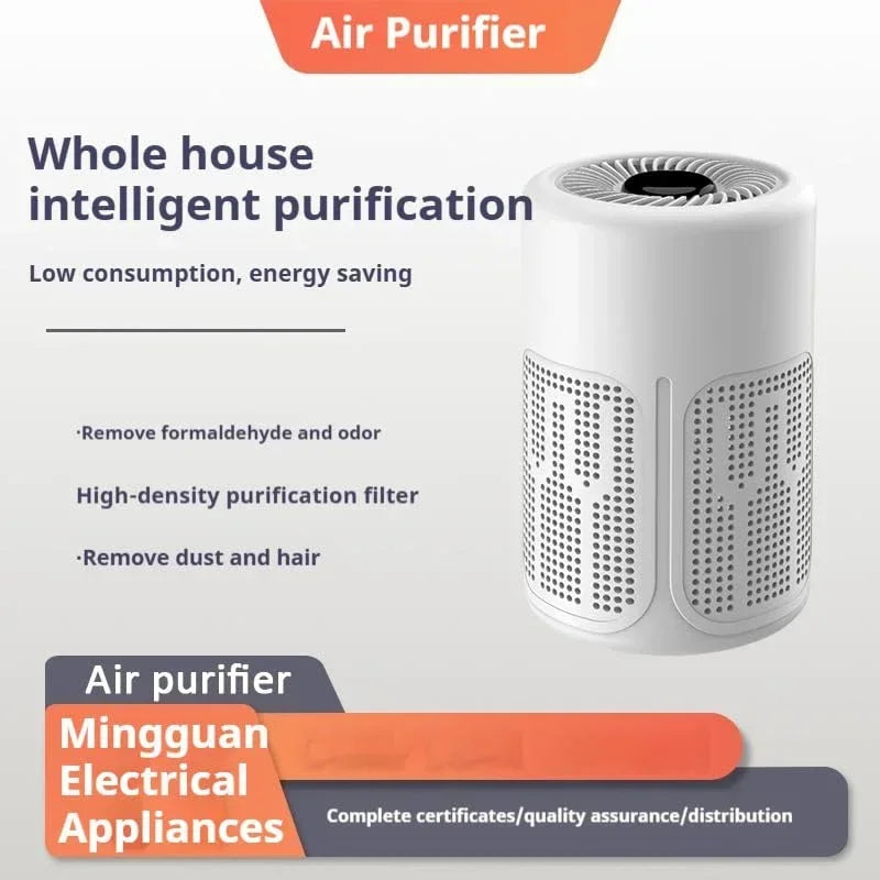 Nouveau mini purificateur d'air USB de bureau, générateur d'ions négatifs portable pour éliminer le formaldéhyde, les odeurs et la poussière pour la maison, la voiture, le bureau et les voyages