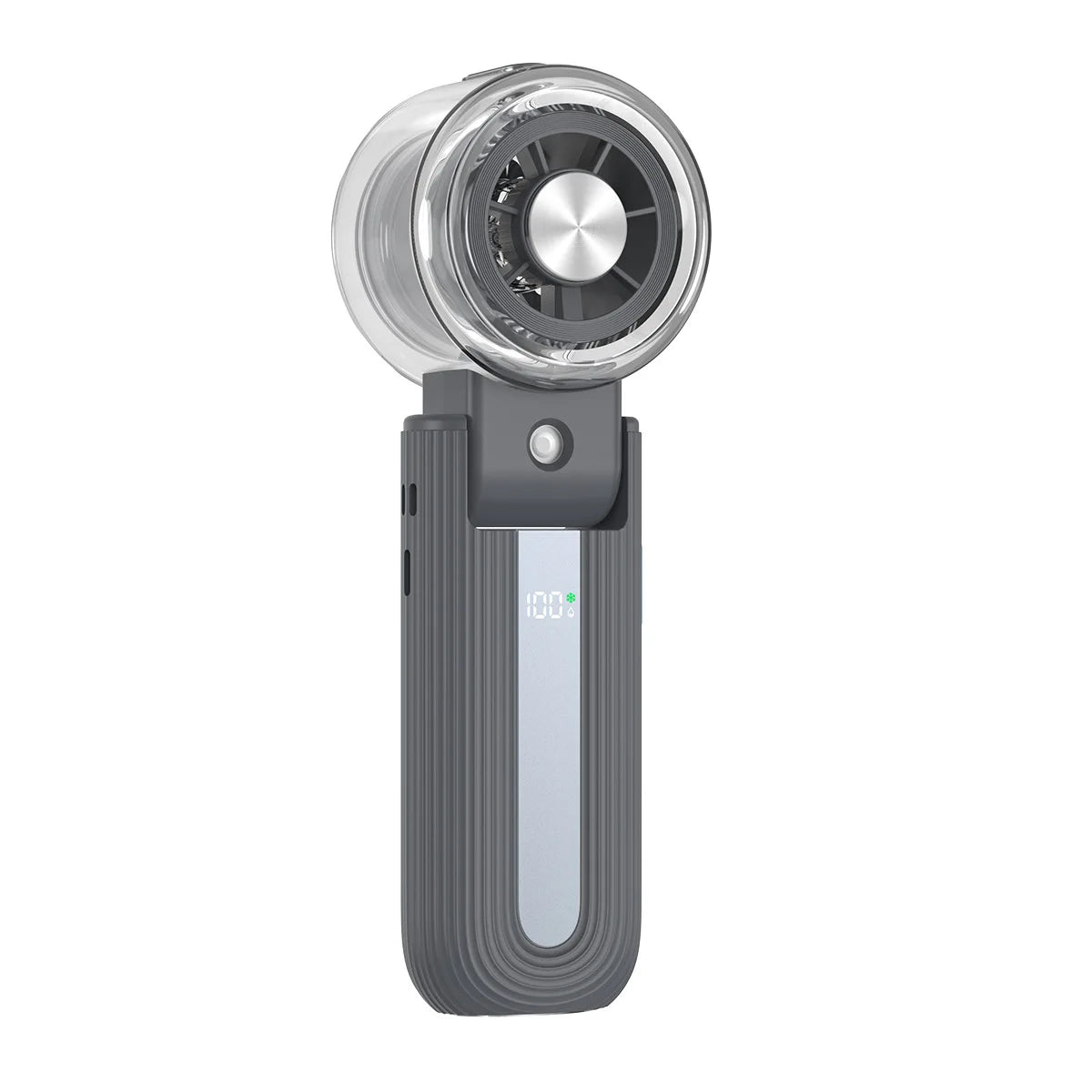 Lenovo hogesnelheid ijscoating halfgeleider handventilator, inklapbare turbine ventilator, draagbaar voor thuis, kantoor en buiten