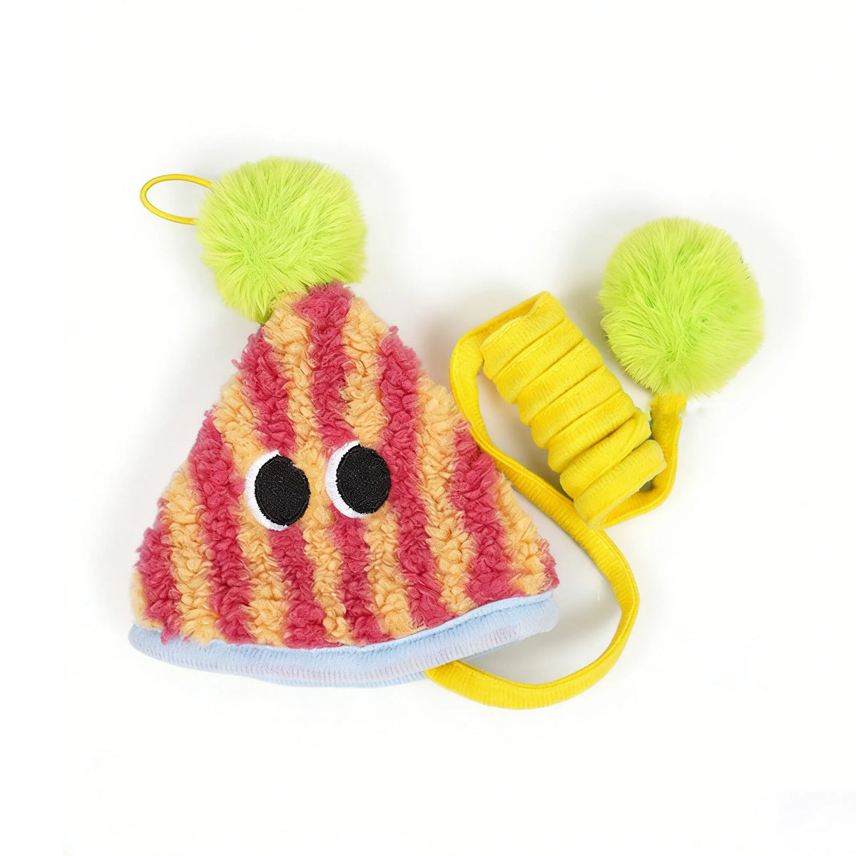 Self-Hey Hanging Door Cat Toy Funny Plush Pet Plush Spring Ball for Cats Lifting Kitten Sound Paper Toys Cat Accessories