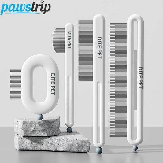 Stainless Steel Pet Cat Knotting Comb Pet Needle Brush for Cats Dogs Pet Hair Remover Kitten Grooming Tools Cat Accessories