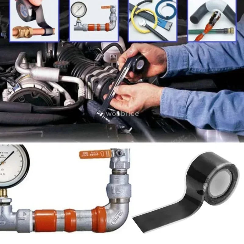 Waterproof Stop Tape Leaks Seal Repair Super Strong Performance Silicone Adhesive Insulating Duct Water Pipe Repair Tapes