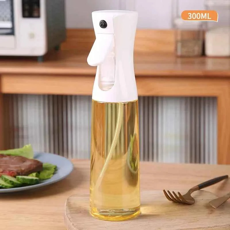 200/300/500ml Oil Spray Bottle Kitchen BBQ Cooking Dispenser Camping Baking Empty Vinegar Soy Sauce Sprayer Seasoning Containers