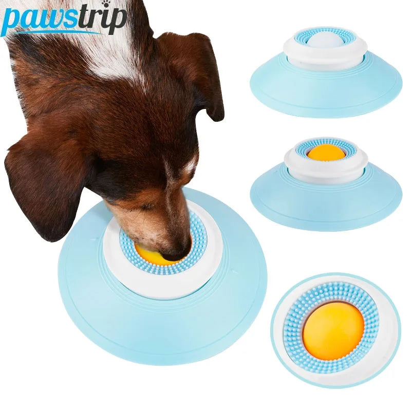 Anti-slip Pet Dog Licking Food Toys Pet Slow Food Feeder for Dogs Cats Interactive Puppy Toys Dog Accessories