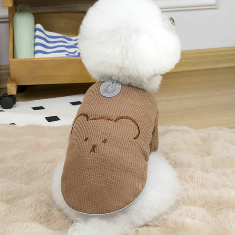 Breathable Pet Dog Vest for Dogs in Spring Summer Thin Puppy T-Shirt Cute Dog Clothes Chihuahua Bichon Clothing Pet Supplies