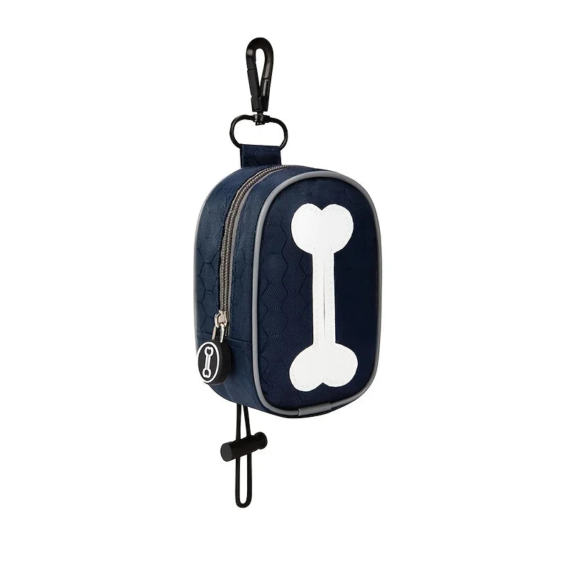 Portable Bone-shaped Dog Waste Bag Dispenser Durable Pet Poop Bag Holder Outdoor Puppy Trash Bags Dispenser Pet Supplies