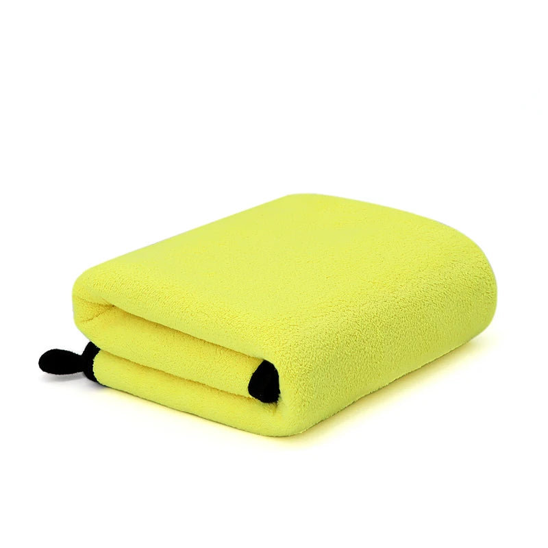 Quick-Drying Pet Towel Absorbent Pet Bath Towel for Dogs Cats Soft Lint-Free Fiber Dog Towels Pet Cat Blanket Pet Supplies