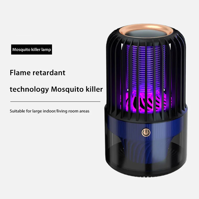 Lenovo Bug Zapper Muggenlamp USB Oplaadbare Draagbare Insectenval UV-licht Stil voor Thuis Binnen Buiten Camping