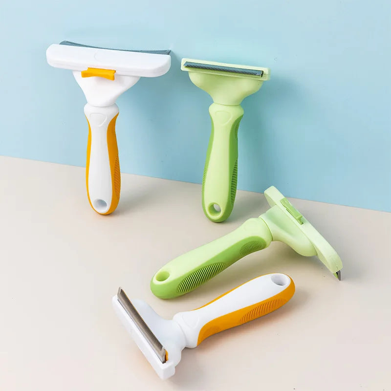 Dog Brush Cat Hair Care Grooming Accessories Supplies Pet Hair Remover Knotting Comb Large Animal Dogs Short Hair Dogs Anti Lice