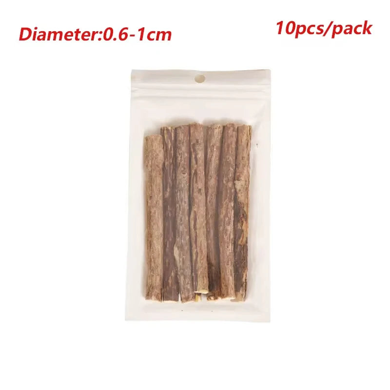 10pcs/lot Cat Toys Natural Cat Catnip Toy Pet Silvervine Sticks for Cats Kitten Teeth Cleaning Sticks Pet Chew Toys