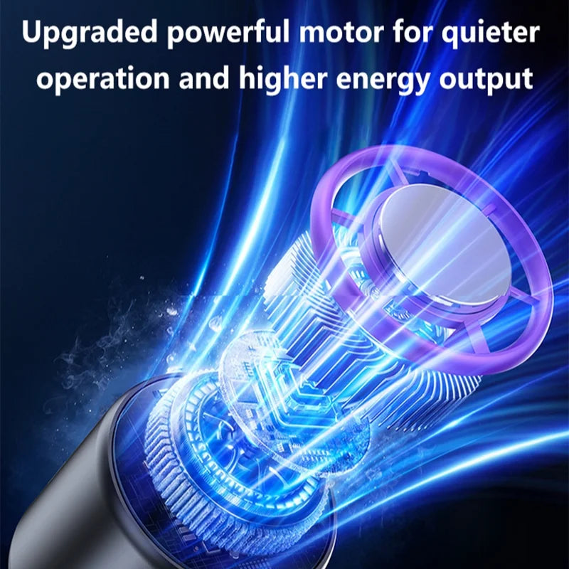 Lenovo Handheld Ventilator 199 Hoge Snelheid Koeling Ice Cooler Oplaadbaar USB Borstelloze Motor Turbo Jet Fan voor Buiten Reizen Kantoor