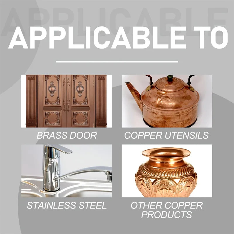 Brass and Copper Tarnish Remover,Harmless,Restores and Protects Brass Surfaces,Instrument Care,Shiny Finish,Professional Polish