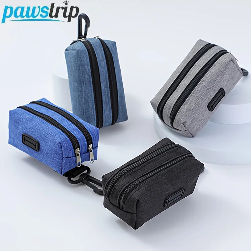 Portable Dog Poop Bag Holder Multifunctional Pet Waste Bag Dispenser Pet Treat Bags Cleaning Tools Dog Accessories