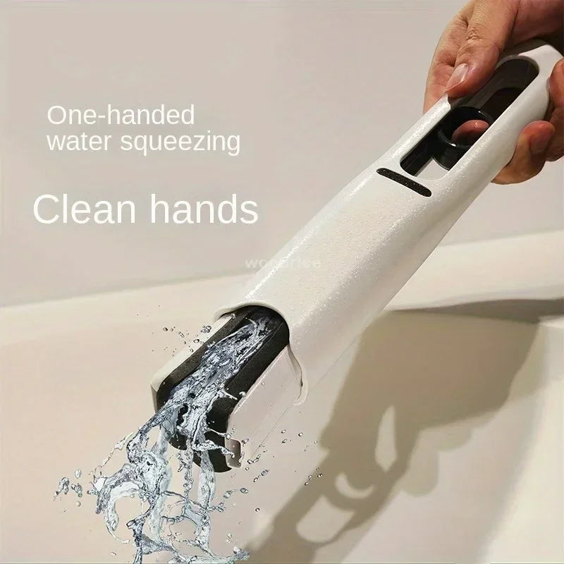 Mini Cleaning Powerful Squeeze Mop Folding Home Cleaning Mops with Self-squeezing Floor Washing Mops Desk Window Car Clean Tools