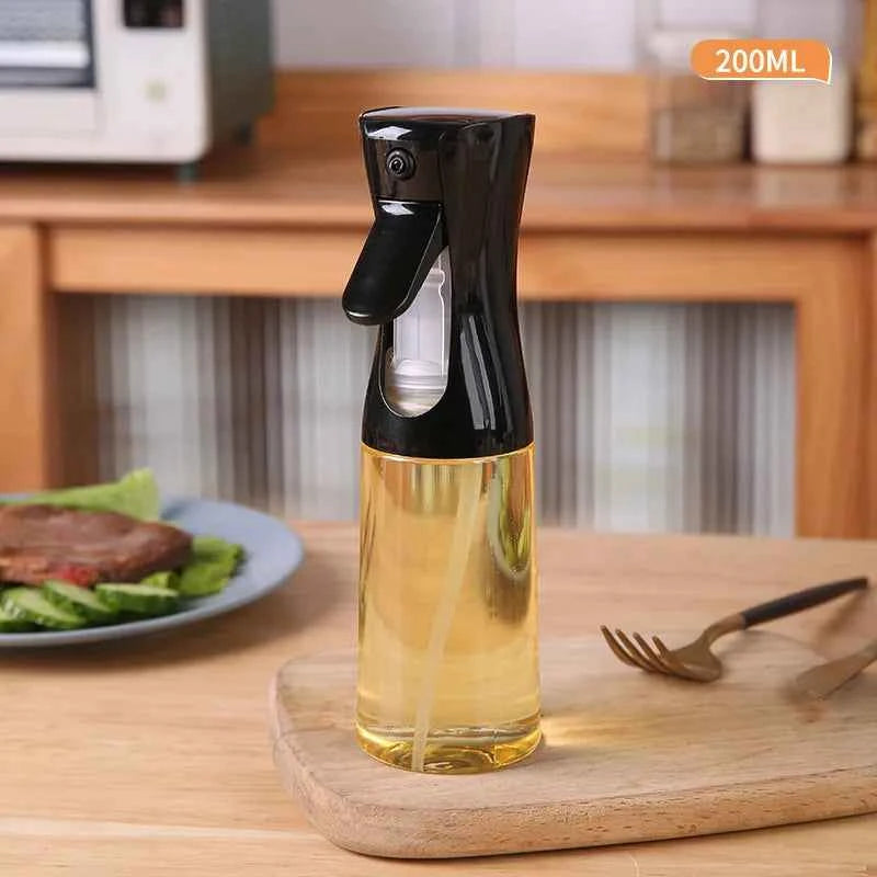200/300/500ml Oil Spray Bottle Kitchen BBQ Cooking Dispenser Camping Baking Empty Vinegar Soy Sauce Sprayer Seasoning Containers