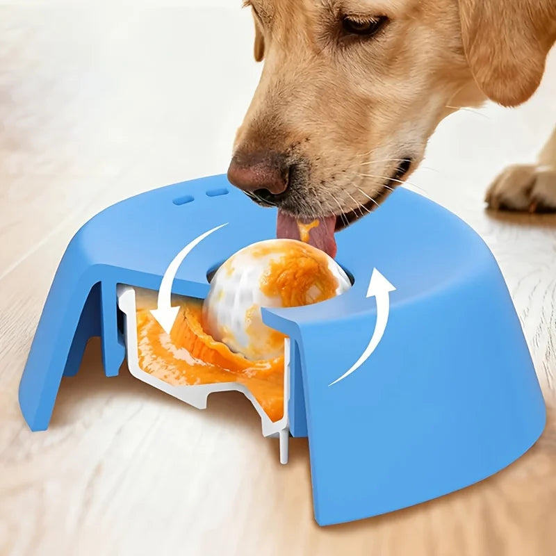 Pet Slow Licking Bowl For Dogs Cats Anti-slip Pet Dog Licking Food Toys  Pet Slow Food Feeder Dog Accessories