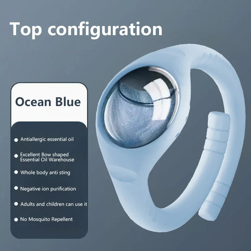 2026 Mosquito Oil Repellent Bracelets Anti Mosquitoes Bite Wristband Outdoor Mosquitoes Bracelet With Natural Essential Oil