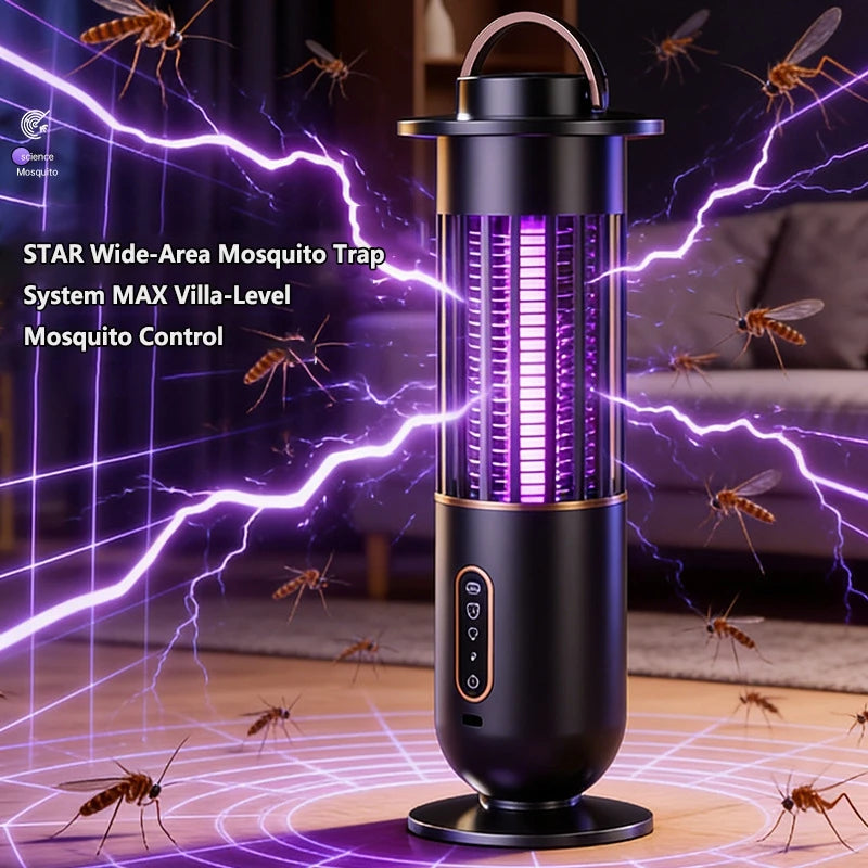 Lenovo muggenverdelgerlamp voor gebruik binnenshuis en commercieel gebruik, USB-oplaadbare versie, campinglamp voor buiten, muggenverdelger