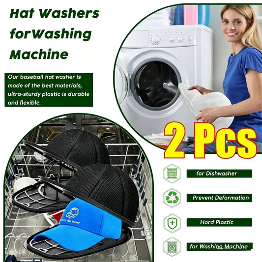 Pet beschermer kooi voor wasmachine met mesh waszak, pettenreiniger voor honkbalpetten, wasbeschermer voor petten, waszak voor petten