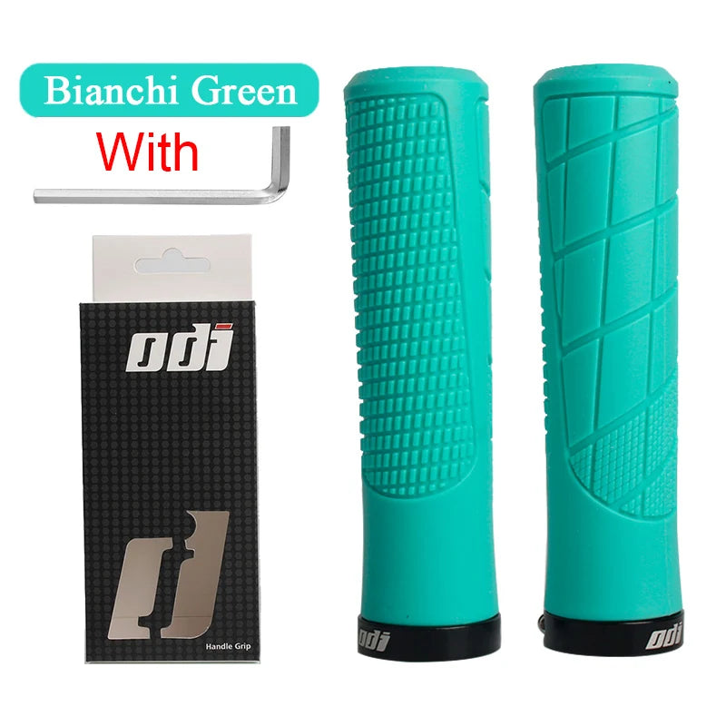 ODI Grip Silicone Bike Grips Ergonomic Mountain Bike Handlebar Cuff Soft Shockproof MTB Handle Cuffs Grips Bicycle Accessories