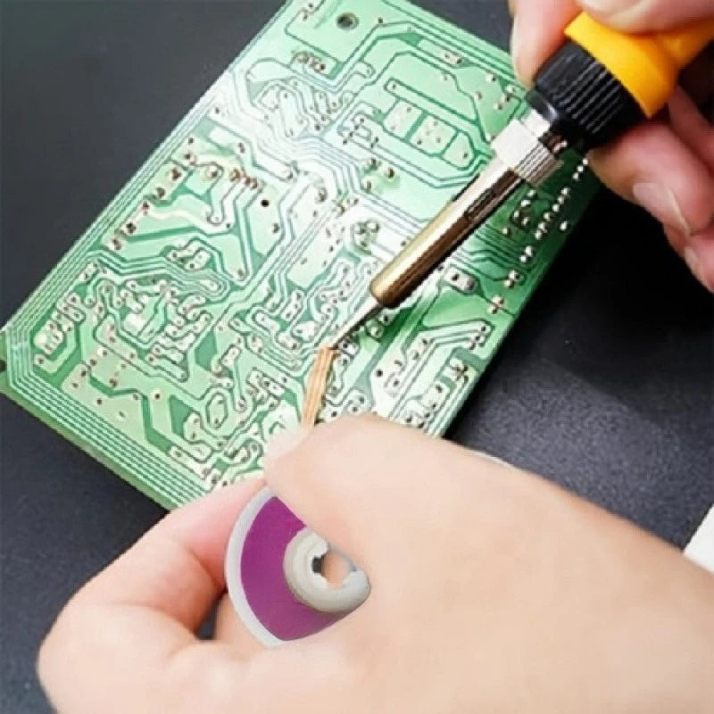 Desoldering Mesh Braid Tape Wire Repair Tool Copper Welding Point Solder Remover for Wire Soldering Wick Tin Lead Cord Flux