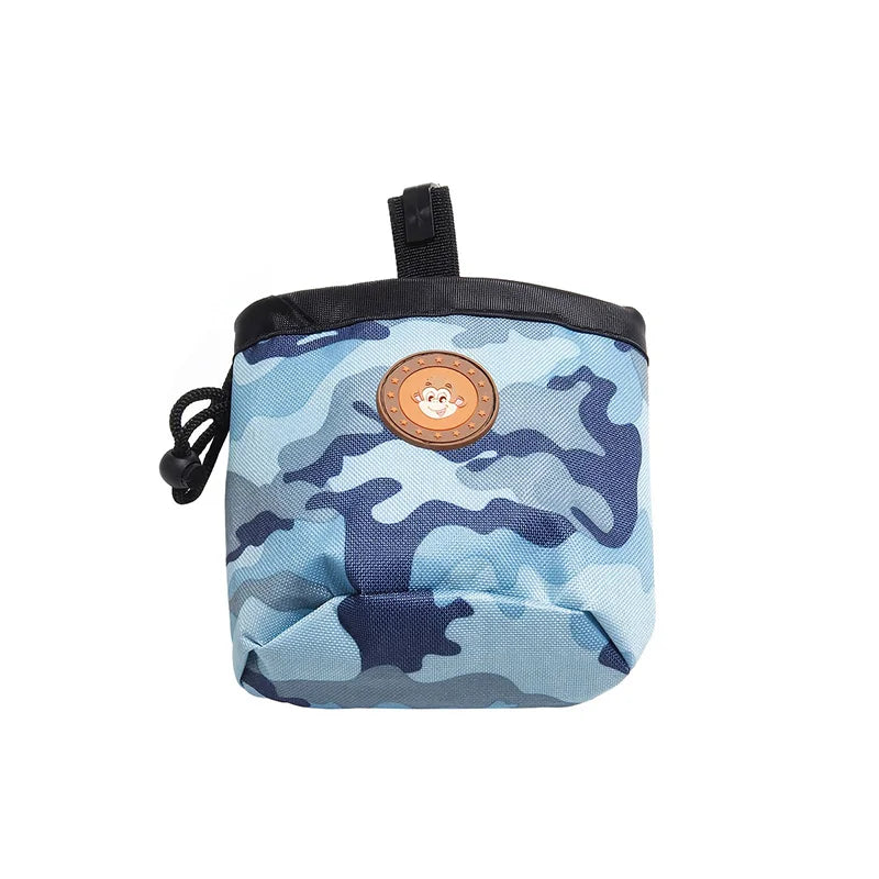 Portable Pet Dog Training Waist Bag Large Capacity Puppy Reward Bags Outdoor Feed Storage Pouch Snack Waist Bag