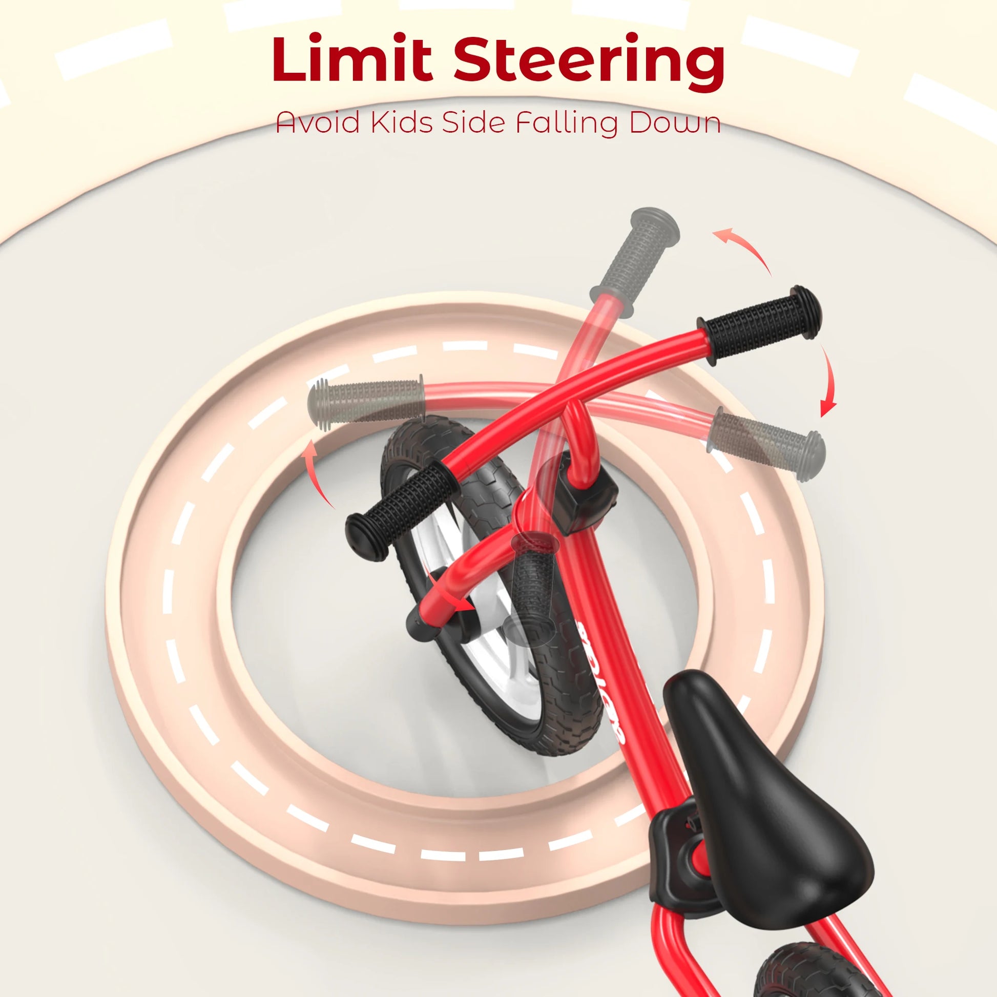 SEJOY Balance Bike for Kids - 12" Wheels, Adjustable Saddle, Perfect Outdoor Toy for Ages 3-6 Years Old - Quality Shopping Centre