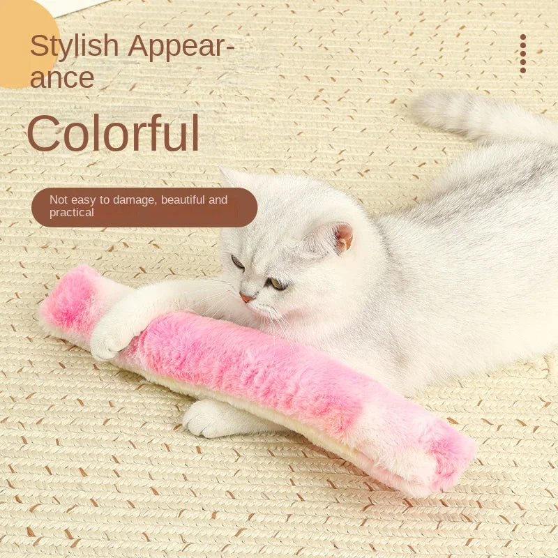 Jouets interactifs à mâcher pour chat, bâtonnets à coups de patte, jouet en peluche doux à l'herbe à chat, jouet durable pour chat, pour le nettoyage des dents et le jeu en intérieur