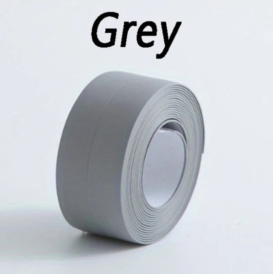 Waterproof Sealing Tape PVC Self Adhesive Bathroom Bath Wall Glue Sticker Kitchen Sink Caulk Mold Proof Seal Covering Tape Strip